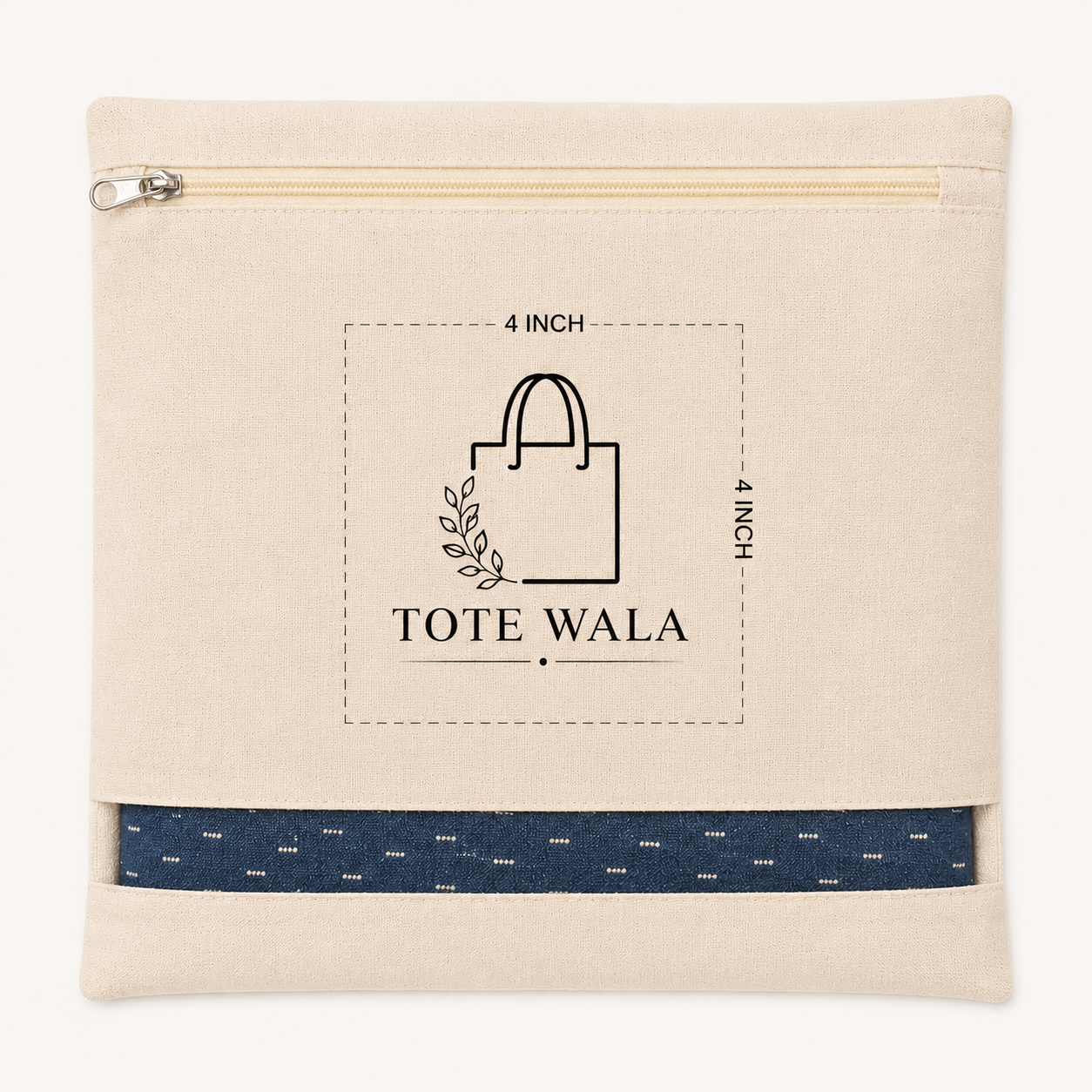 Cotton Saree Cover with Zipper | Wholesale Supplier India | Tote Wala